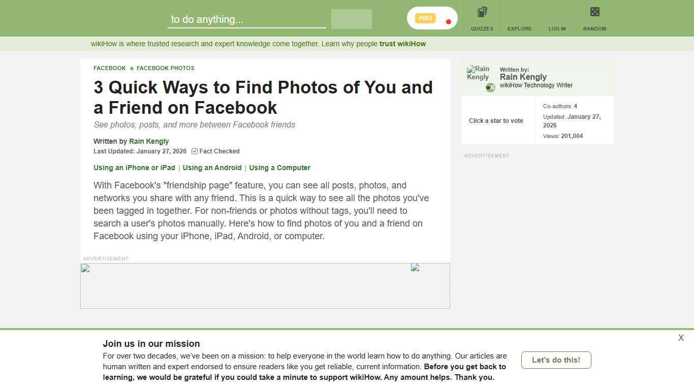 How to Find Shared Photos of You and a Friend on Facebook